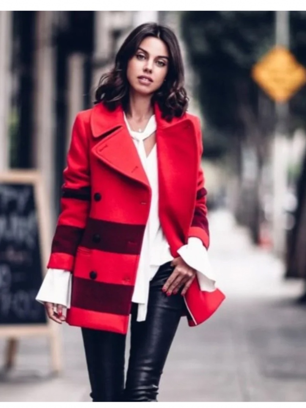 ❤️ R &B red Skye pea coat ❤️💕💕💕💕